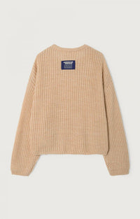 American Vintage PULL FEMME CYROW BEIGE