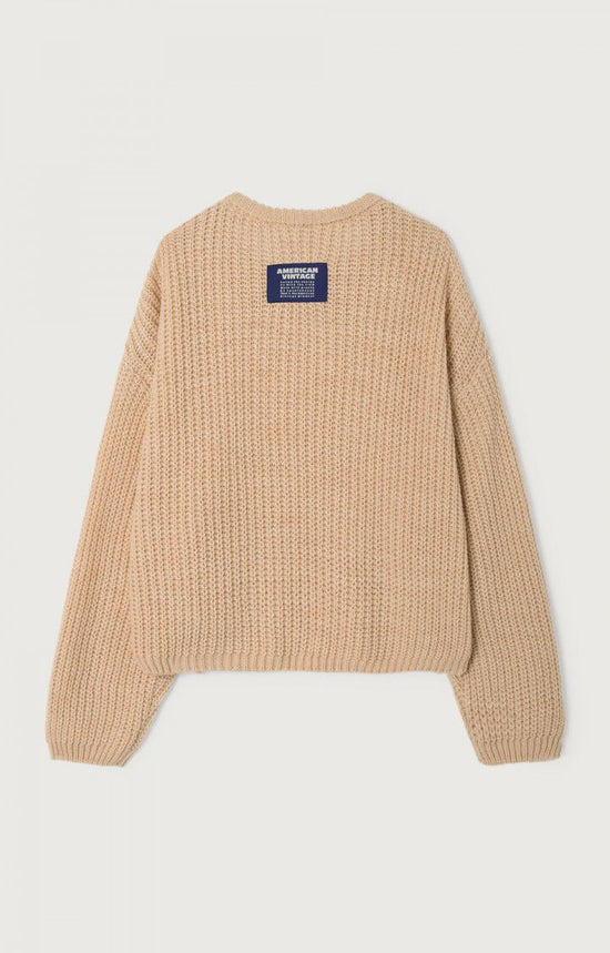 American Vintage PULL FEMME CYROW BEIGE