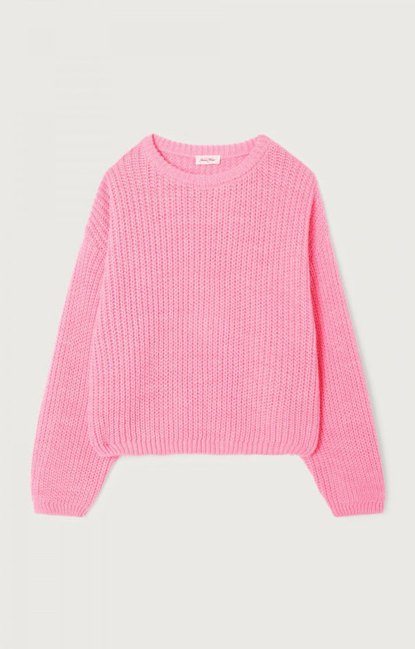 American Vintage PULL FEMME CYROW BONBON CHINE — American Vintage