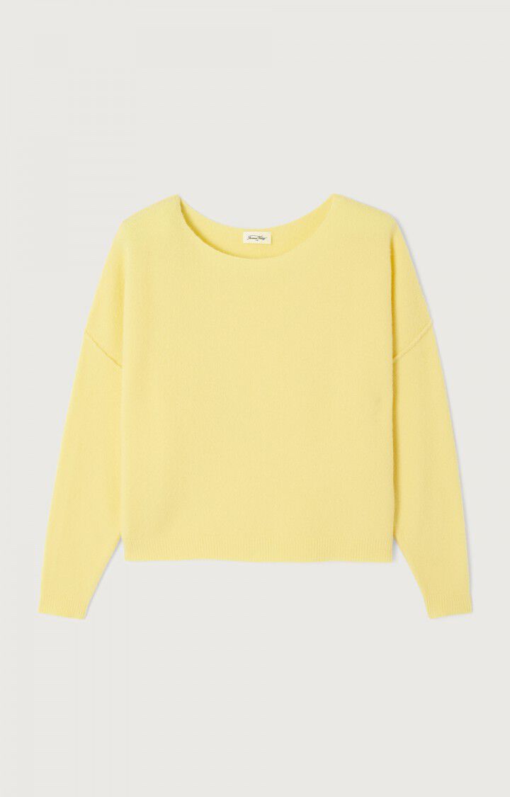 American Vintage PULL FEMME DAMSVILLE BEURRE CHINE