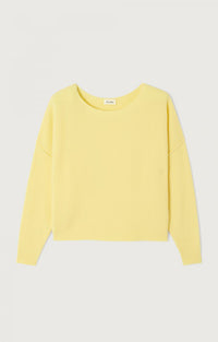 American Vintage PULL FEMME DAMSVILLE BEURRE CHINE