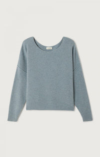 American Vintage PULL FEMME DAMSVILLE ORAGE CHINE