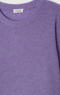 American Vintage PULL FEMME OUITY VIOLA CHINE