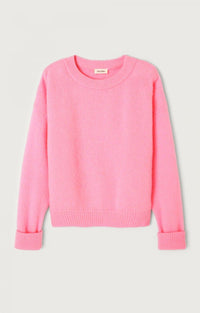 American Vintage PULL FEMME VITOW ROSE CHINE