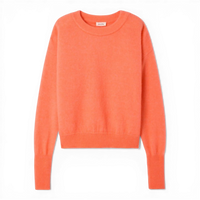 American Vintage PULL FEMME VITOW SAUMON CHINE