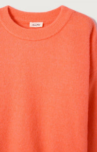 American Vintage PULL FEMME VITOW SAUMON CHINE