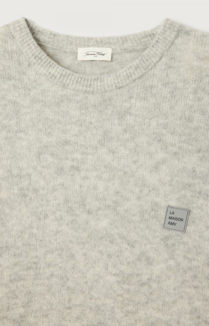 American Vintage PULL HOMME VITOW GRIS CLAIR CHINE