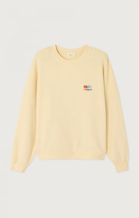 American Vintage SWEAT FEMME ATUBAY ECRU