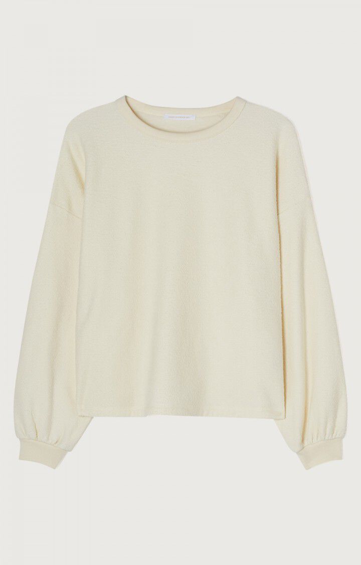 American Vintage SWEAT FEMME BOBYPARK ECRU