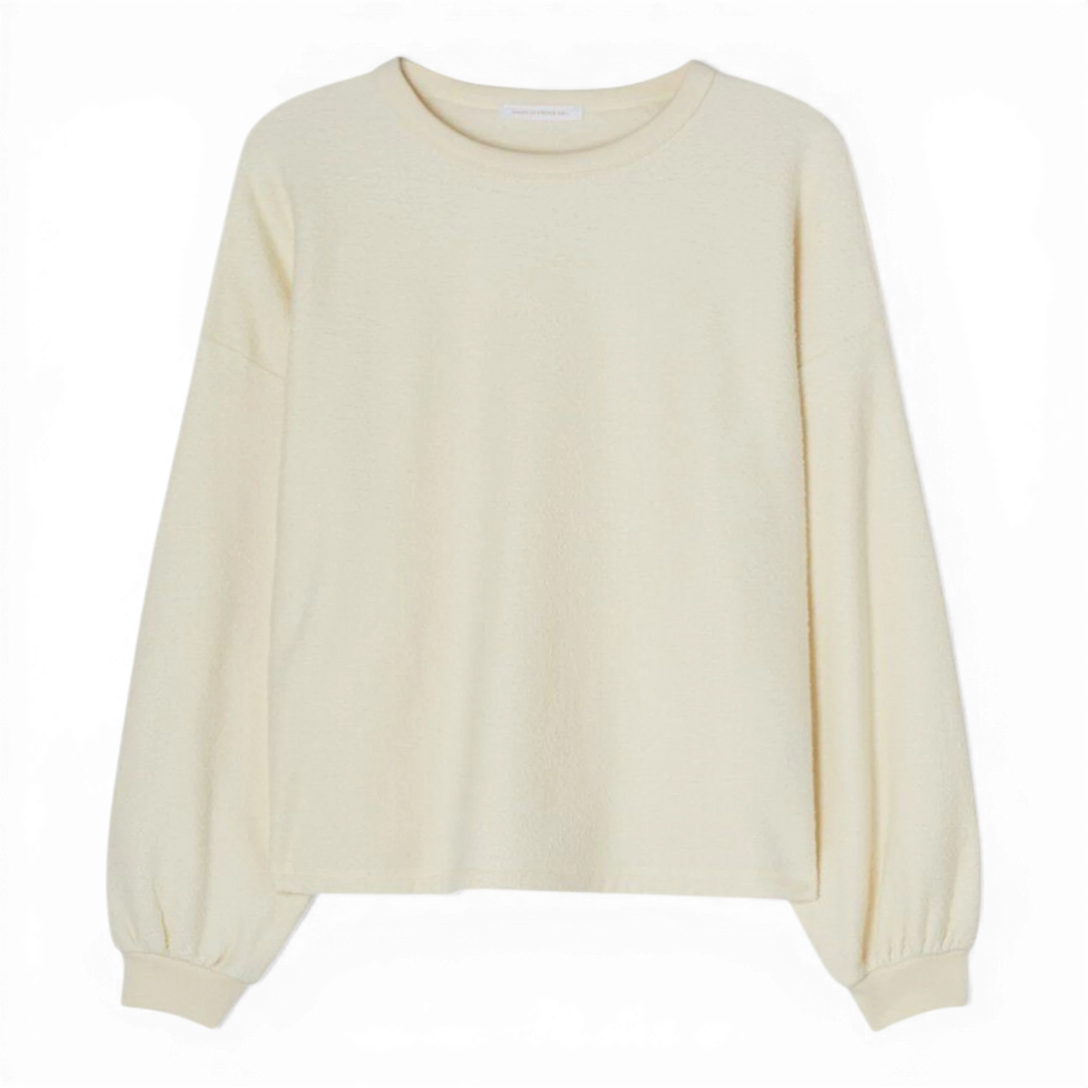 American Vintage SWEAT FEMME BOBYPARK ECRU