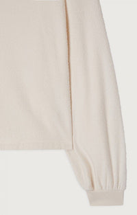 American Vintage SWEAT FEMME BOBYPARK ECRU
