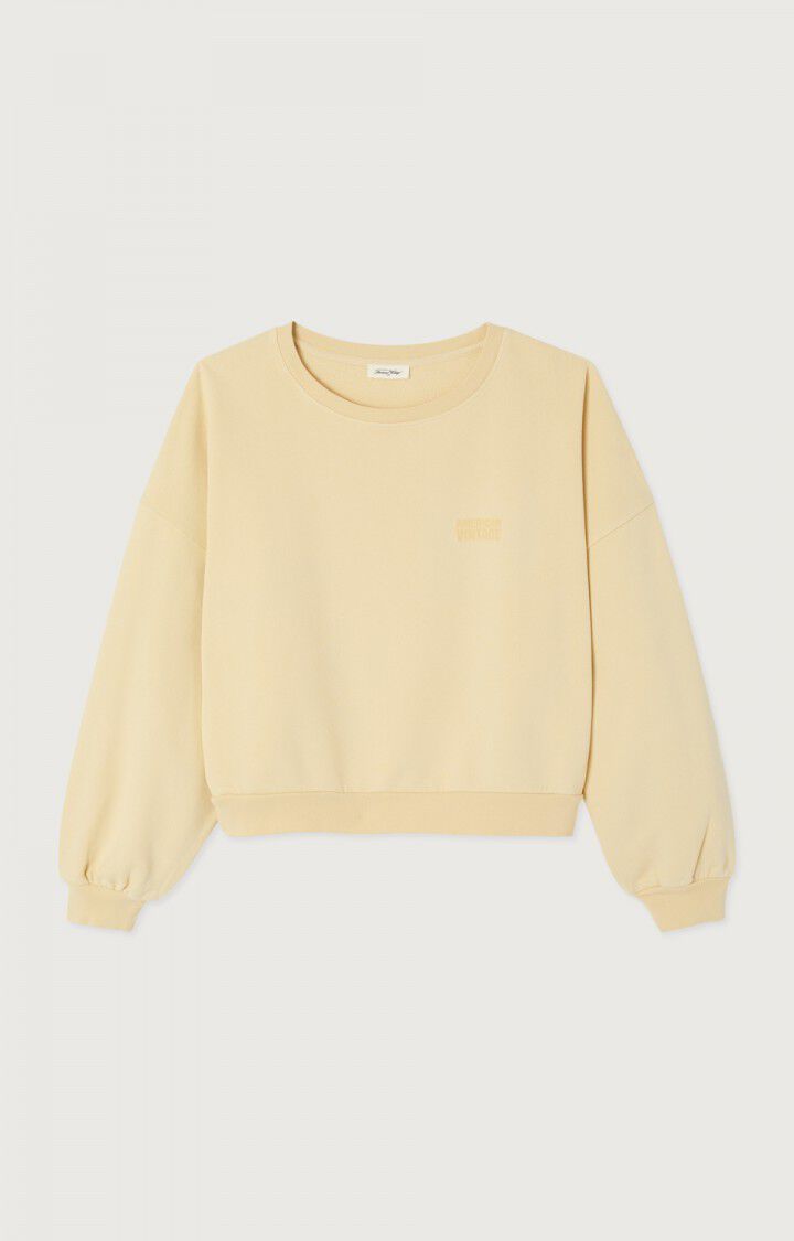 American Vintage SWEAT FEMME JITBAY LIMONADE VINTAGE