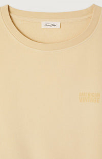 American Vintage SWEAT FEMME JITBAY LIMONADE VINTAGE