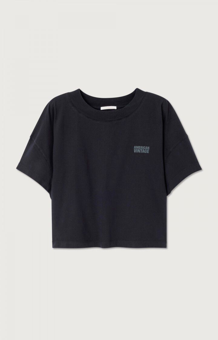 American Vintage T-SHIRT FEMME GIXY NOIR