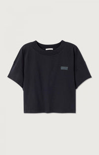 American Vintage T-SHIRT FEMME GIXY NOIR