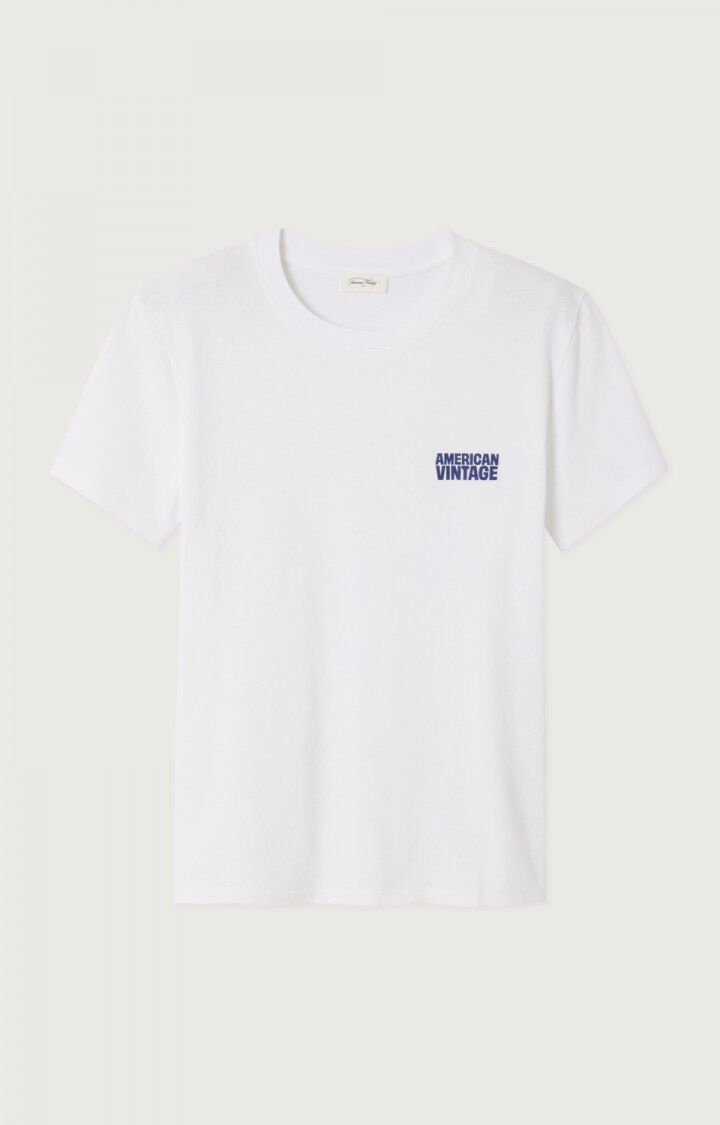 American Vintage T-SHIRT FEMME YKOBOW BLANC