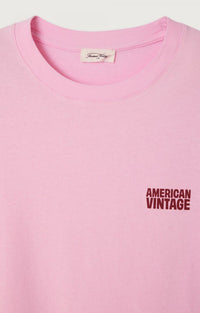 American Vintage T-SHIRT FEMME YKOBOW BONBON