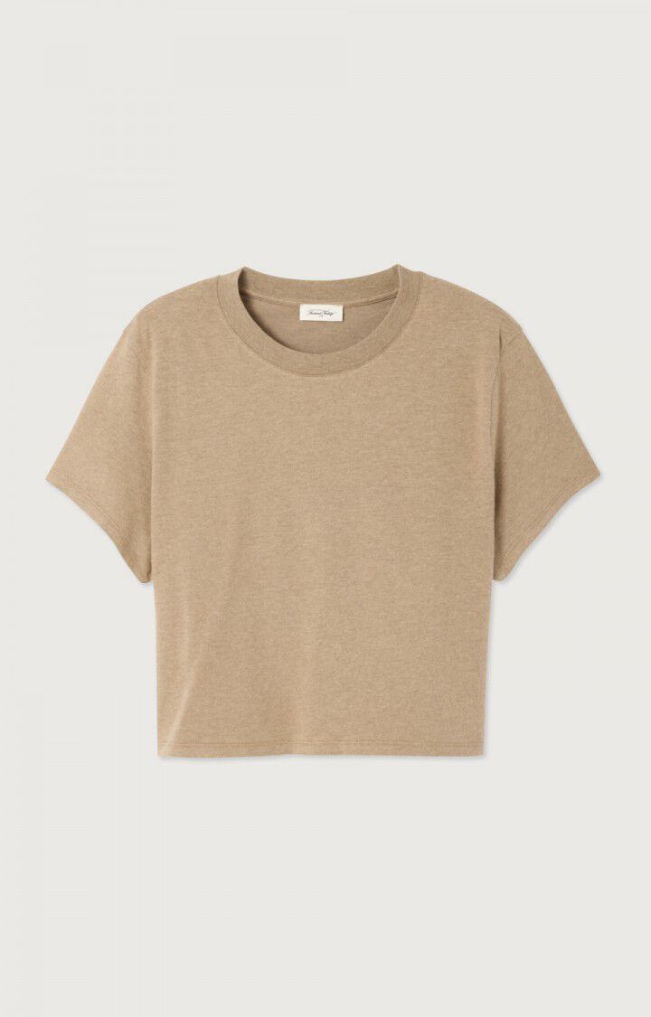 American Vintage T-SHIRT FEMME YPAWOOD MACCHIATO CHINE