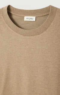 American Vintage T-SHIRT FEMME YPAWOOD MACCHIATO CHINE