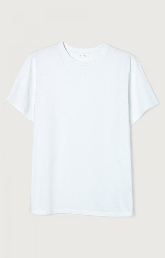 American Vintage T-SHIRT HOMME FIZVALLEY BLANC