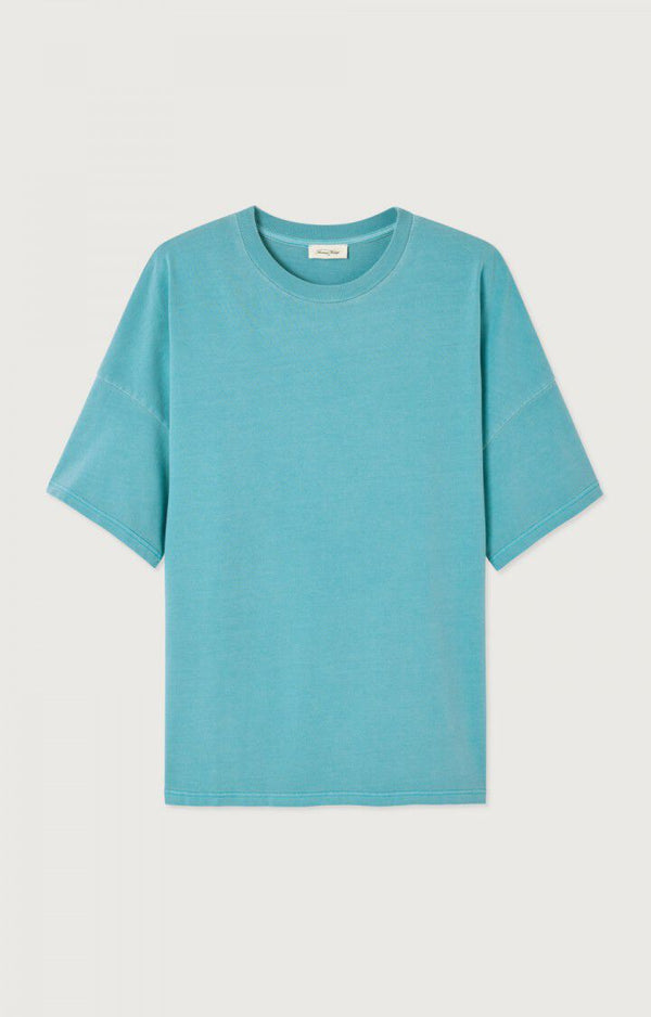 American Vintage T-SHIRT HOMME FIZVALLEY LAGUNE VINTAGE — American Vintage