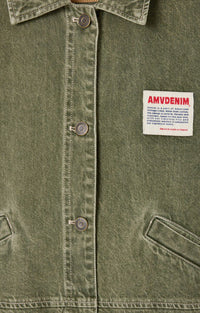 American Vintage VESTE FEMME UZATOWN OLIVE