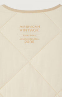 American Vintage VESTE FEMME YUPIBAM CREME
