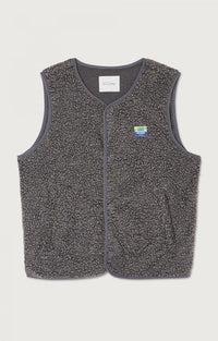 American Vintage VESTE HOMME HOKTOWN ANTHRACITE CHINE