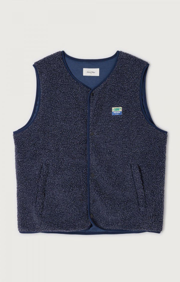 American Vintage VESTE HOMME HOKTOWN ASTRE CHINE — American Vintage
