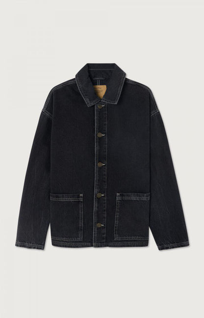 American Vintage VESTE HOMME YOPDAY BLACK VINTAGE