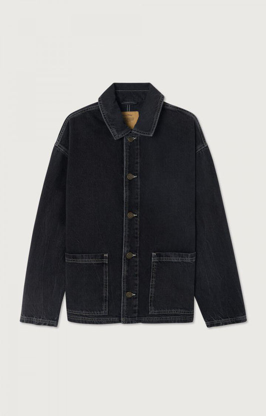 American Vintage VESTE HOMME YOPDAY BLACK VINTAGE