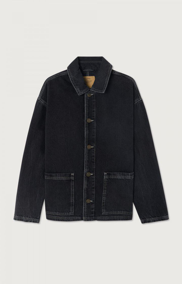 American Vintage VESTE HOMME YOPDAY BLACK VINTAGE — American Vintage