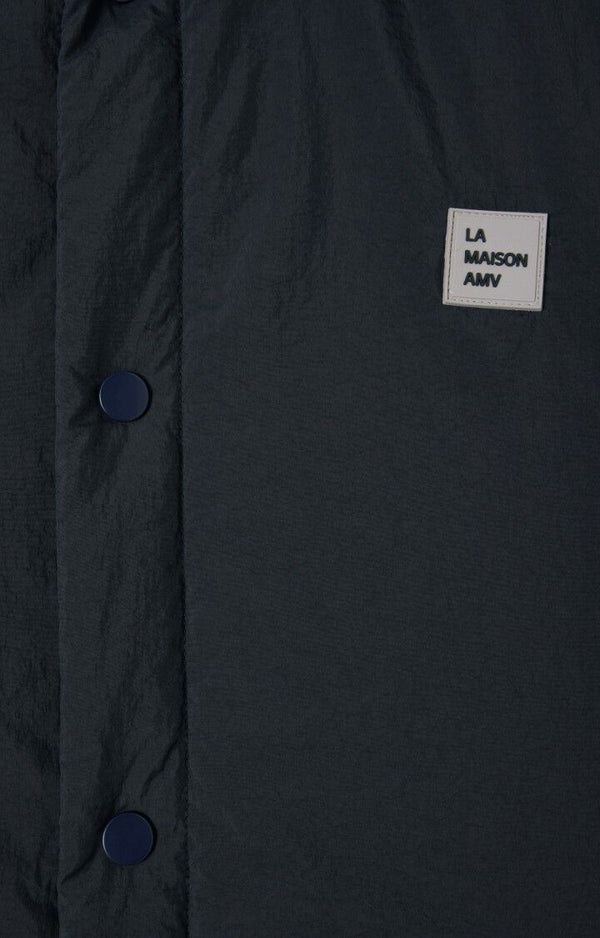 American Vintage VESTE HOMME ZOTCITY CARBONE