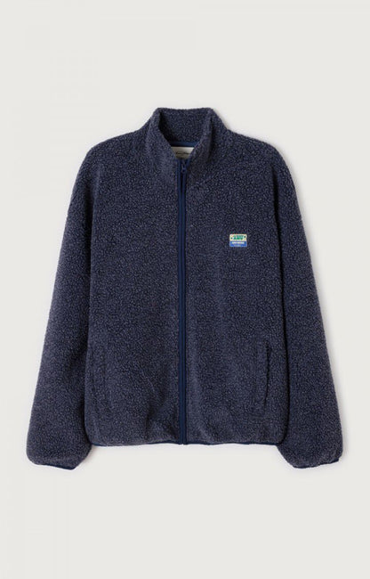 American Vintage VESTE ZIP HOMME HOKTOWN ASTRE CHINE