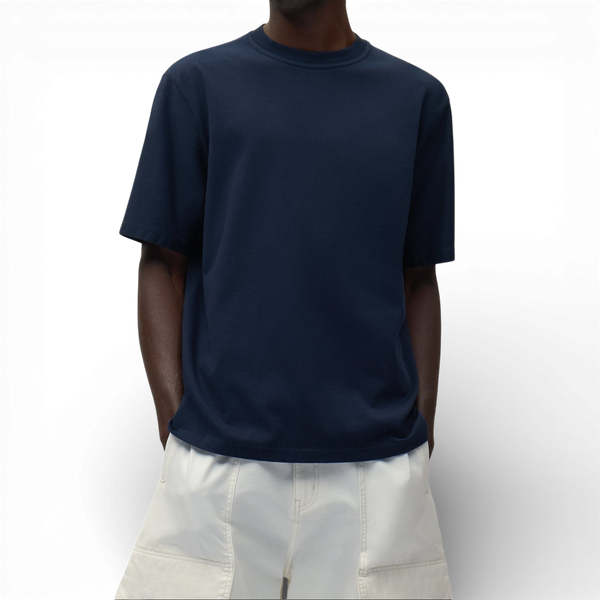 Arte Antwerp ABSTRACT BACK S/S TEE Navy