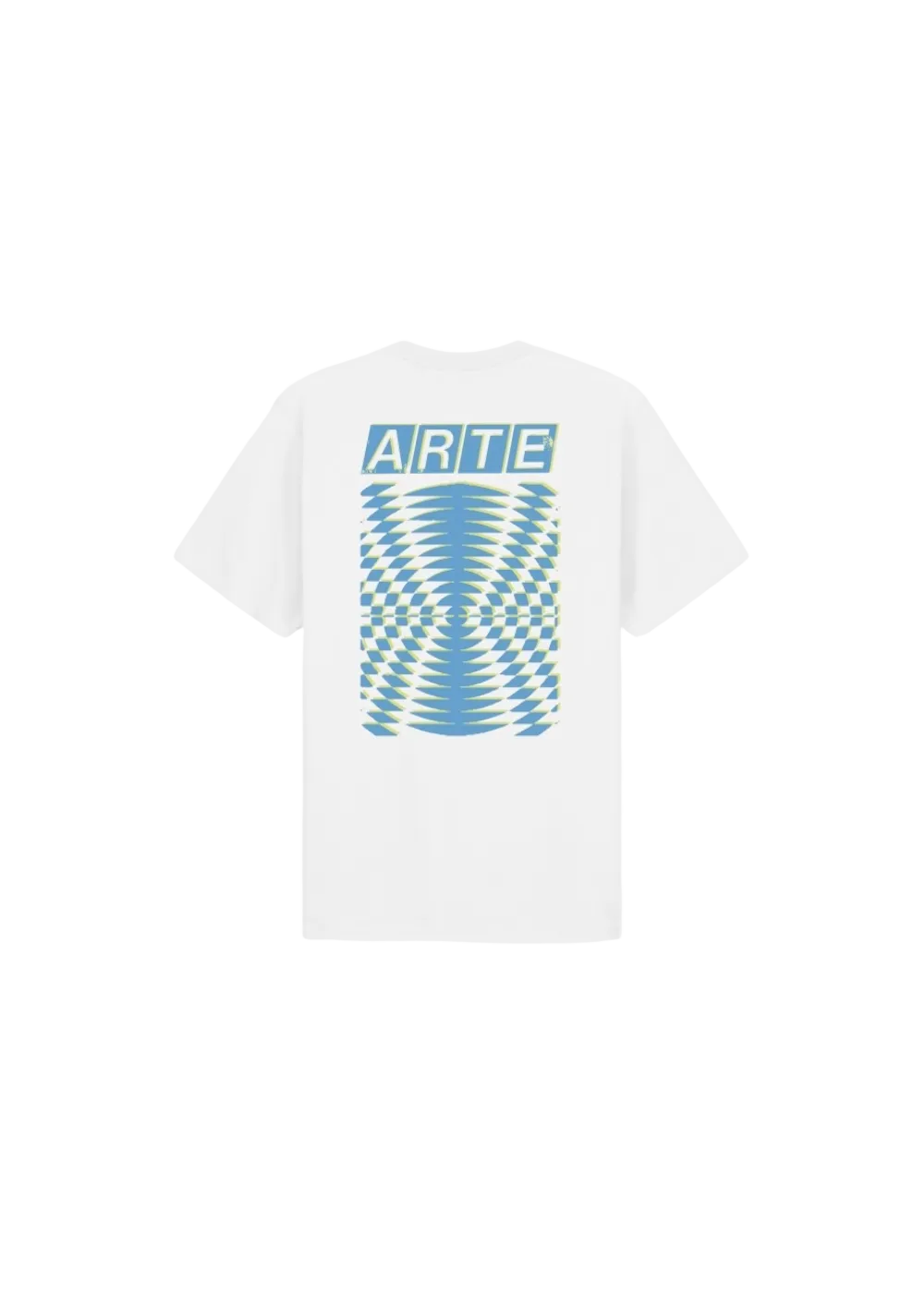 Arte Antwerp ABSTRACT BACK S/S TEE White