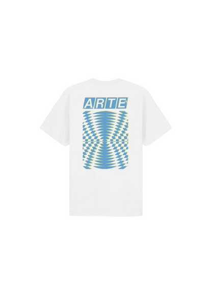 Arte Antwerp ABSTRACT BACK S/S TEE White