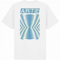 Arte Antwerp ABSTRACT BACK S/S TEE White