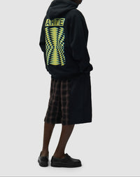 Arte Antwerp BACK ABSTRACT HOODIE Black