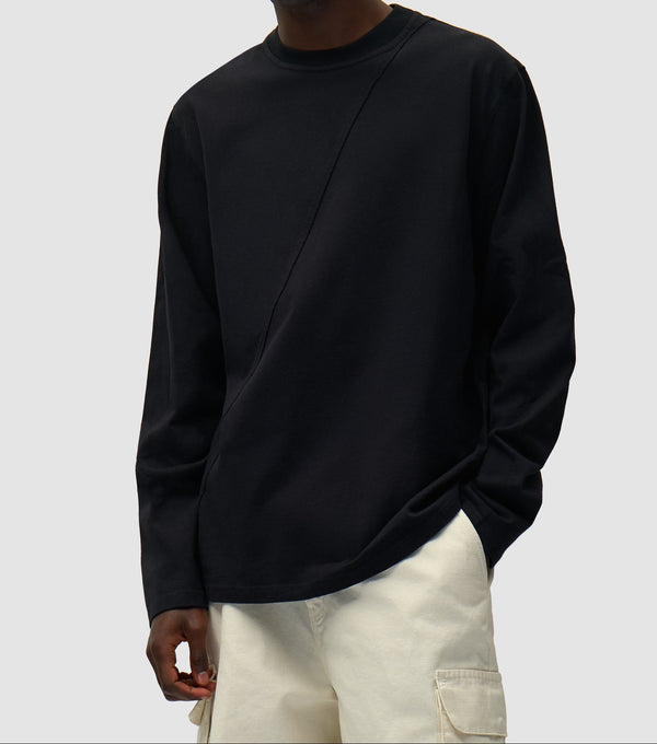 Arte Antwerp BACK CIRCLE LOGO L/S TEE Black