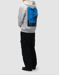 Arte Antwerp BACK POSTER HOODIE Grey