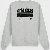 Arte Antwerp BACK SS26 CREW Grey