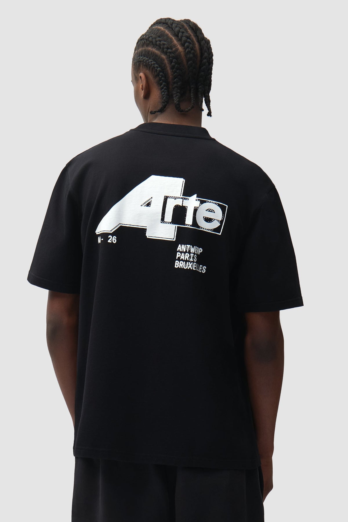 Arte Antwerp BIG A S/S TEE Black