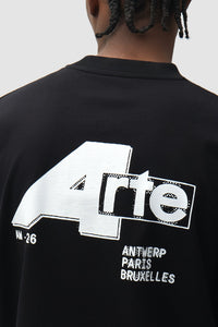 Arte Antwerp BIG A S/S TEE Black