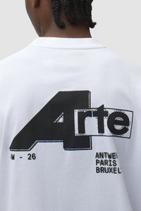 Arte Antwerp BIG A S/S TEE White