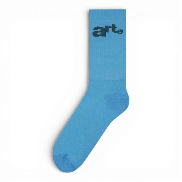 Arte Antwerp BIG LOGO SOCKS Blue — Arte Antwerp