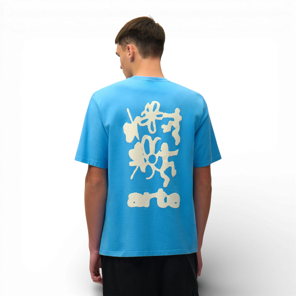 Arte Antwerp BLURRY BACK S/S TEE Blue — Arte Antwerp