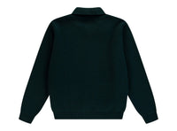 Arte Antwerp CABLE KNIT ZIP CARDIGAN Green