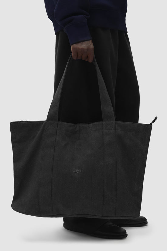Arte Antwerp CANVAS TOTE BAG Black