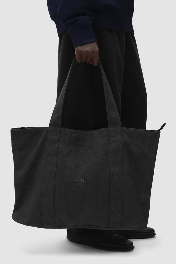Arte Antwerp CANVAS TOTE BAG Black